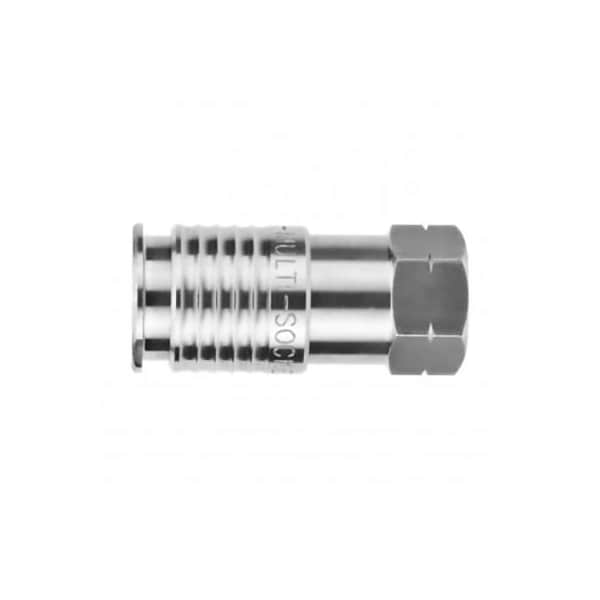 Alpha Technologies Aignep USA 1/4" Multisocket Stainless Steel x 1/4" Female NPTF 60192-04 - main
